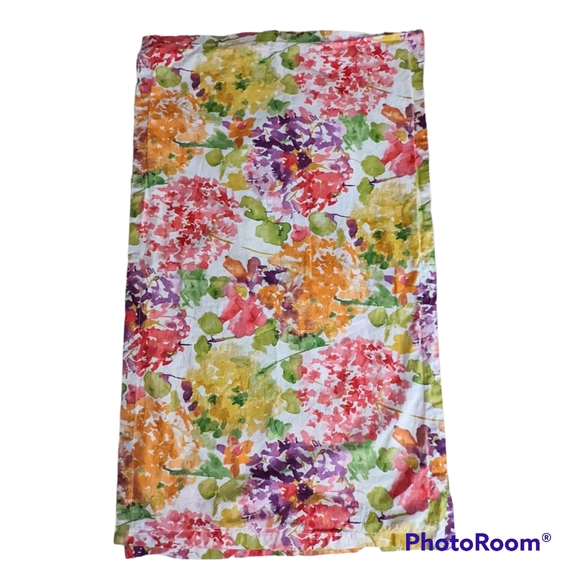 Pier 1 Imports Pillow Shams Stunning Hydrangea Watercolor Designer Covers Pair - Picture 3 of 16